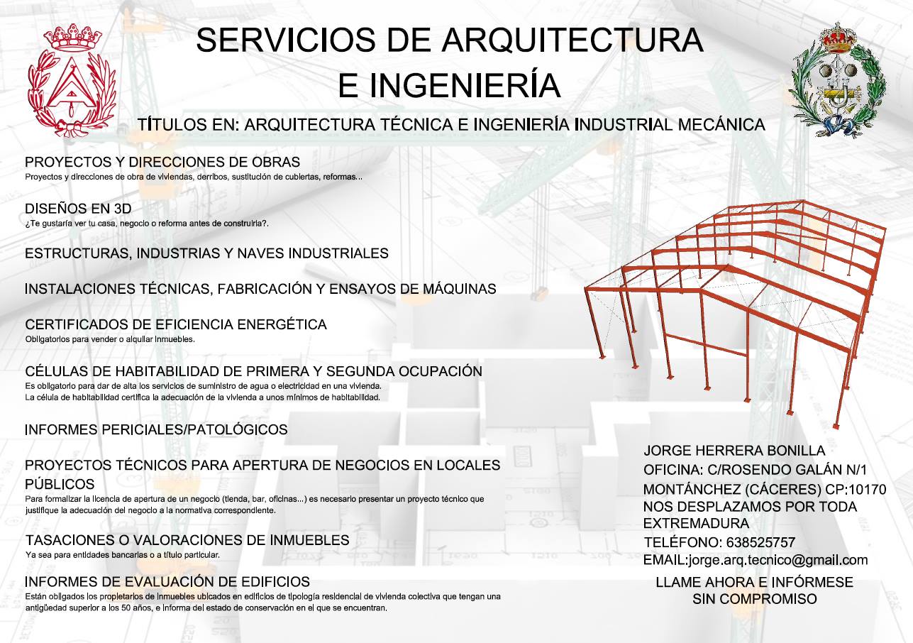 Servicios de arquitectura e ingeniería