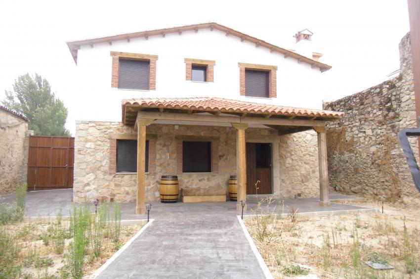 Obra reforma porche casa